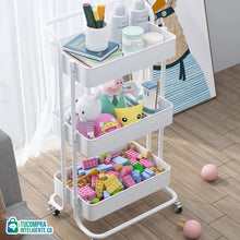 Cargar imagen en el visor de la galería, Carrito Organizador Multifuncional / 3 NIVELES