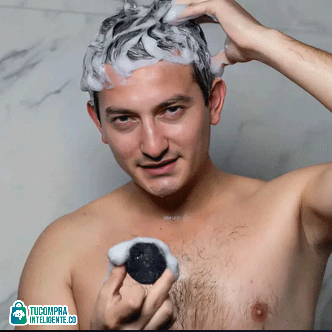 Jabón Natural para Eliminar Canas/ Luce una imagen rejuvencida