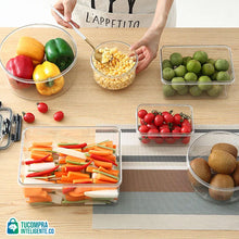 Cargar imagen en el visor de la galería, Contenedores Herméticos set de 3/ Versátiles y prácticos