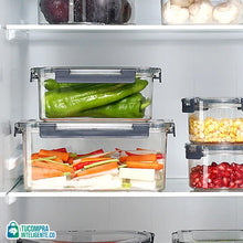 Cargar imagen en el visor de la galería, Contenedores Herméticos set de 3/ Versátiles y prácticos