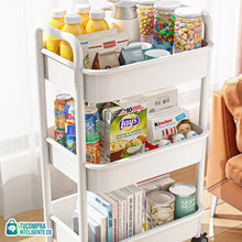 Cargar imagen en el visor de la galería, Carrito Organizador de 3 NIVELES /Práctio y Versátil