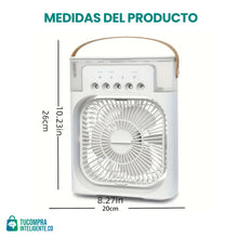 Cargar imagen en el visor de la galería, Ventilador de Aire frío Portátil / Funcional como un mini aire.