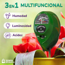 Cargar imagen en el visor de la galería, Medidor Para Plantas / Mide de Agua, Luz y PH