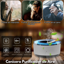 Cargar imagen en el visor de la galería, Cenicero Purificador de Aire / Perfecto para el hogar, oficina o tu carro.
