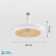 Cargar imagen en el visor de la galería, Bombillo Ventilador / Frescura y Confort