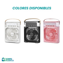 Cargar imagen en el visor de la galería, Ventilador de Aire frío Portátil / Funcional como un mini aire.