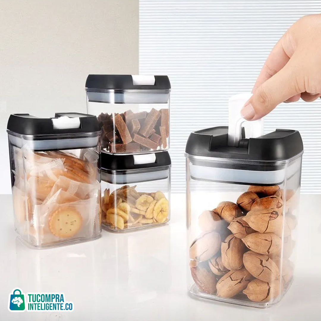 Juego de 7 Piezas de Almacenamiento / Mantienen el orden en la cocina