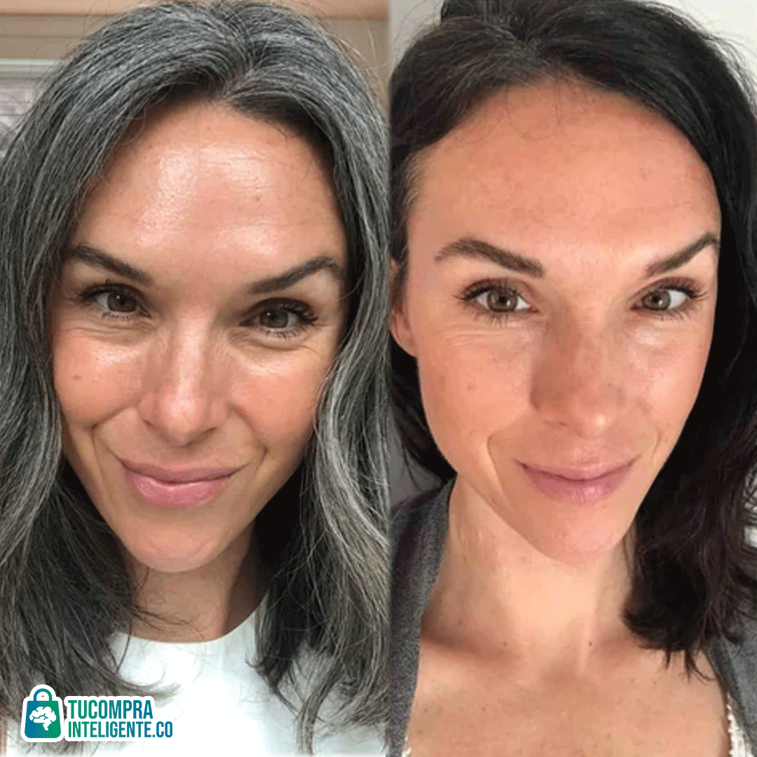 Jabón Natural para Eliminar Canas/ Luce una imagen rejuvencida