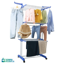 Cargar imagen en el visor de la galería, Tendedero Plegable indoor / Práctico y Versátil