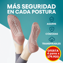 Cargar imagen en el visor de la galería, Medias Para Yoga y Pilates Antideslizantes PACK x 4
