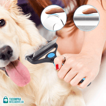 Cargar imagen en el visor de la galería, Cepillo Quita Nudos 2 en 1 / Pelaje suave y brillante