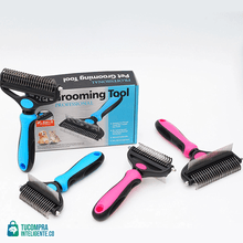 Cargar imagen en el visor de la galería, Cepillo Quita Nudos 2 en 1 / Pelaje suave y brillante