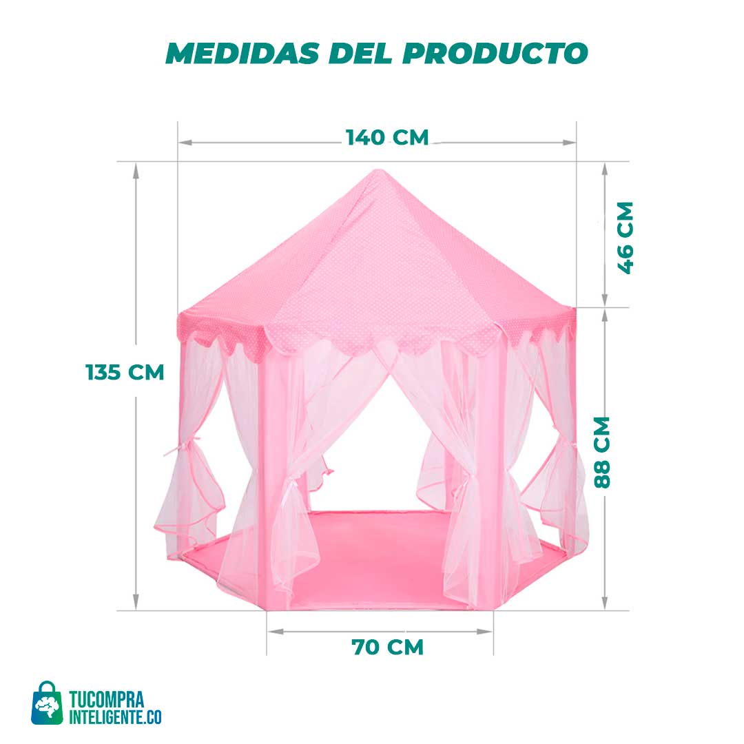 CARPA CASTILLO PRINCESA - UN REGALO DE ENSUEÑO