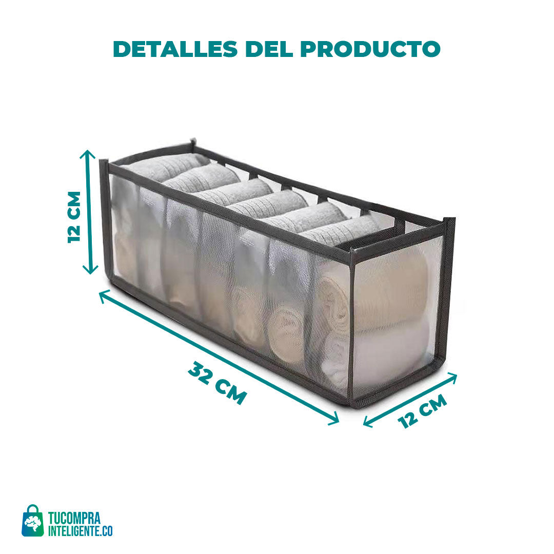 ORGANIZADOR DE ROPA INTERIOR - MANTIENE EL ORDEN