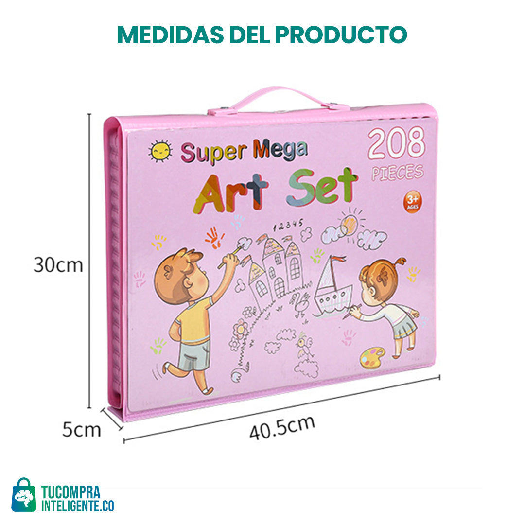 🧑🎨 Set de Arte 208 piezas 🧑🎨/ Un Mundo de Posibilidades