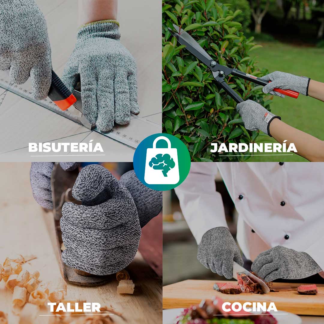 GUANTES ANTICORTE - PROTEGE TUS MANOS