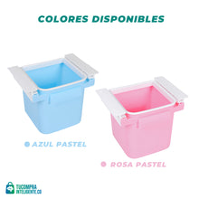 Cargar imagen en el visor de la galería, Papelera Retráctil x 2 / Innovador y Práctico