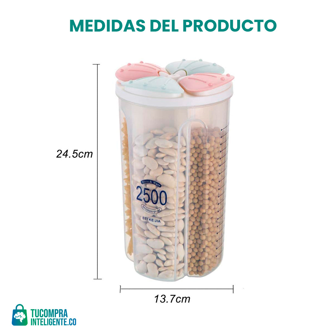 Dispensador de Granos y Cereales / Orden en la cocina