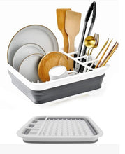 Cargar imagen en el visor de la galería, ESCURRIDOR DE PLATOS PLEGABLE / PRACTICIDAD EN LA COCINA