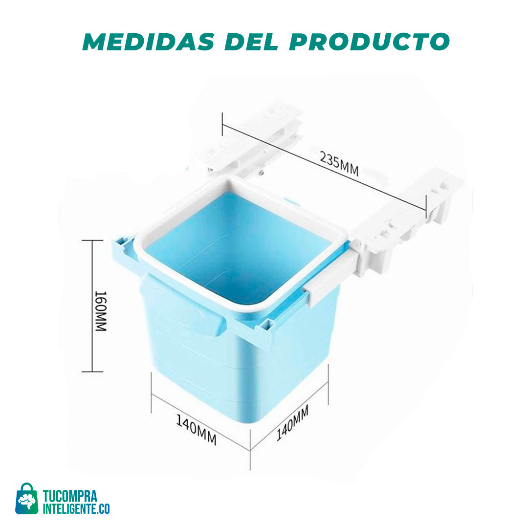 Papelera Retráctil x 2 / Innovador y Práctico