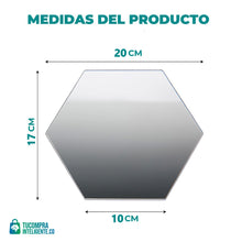 Cargar imagen en el visor de la galería, Espejo Hexagonal / Decora Tus Espacios