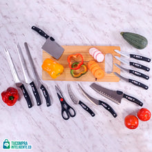 Cargar imagen en el visor de la galería, Juego De Cuhillos World Class / Lo mejor para tu cocina