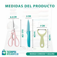 Cargar imagen en el visor de la galería, Cuchillos De Cocina EVCRIVEH® Ideal para el Hogar