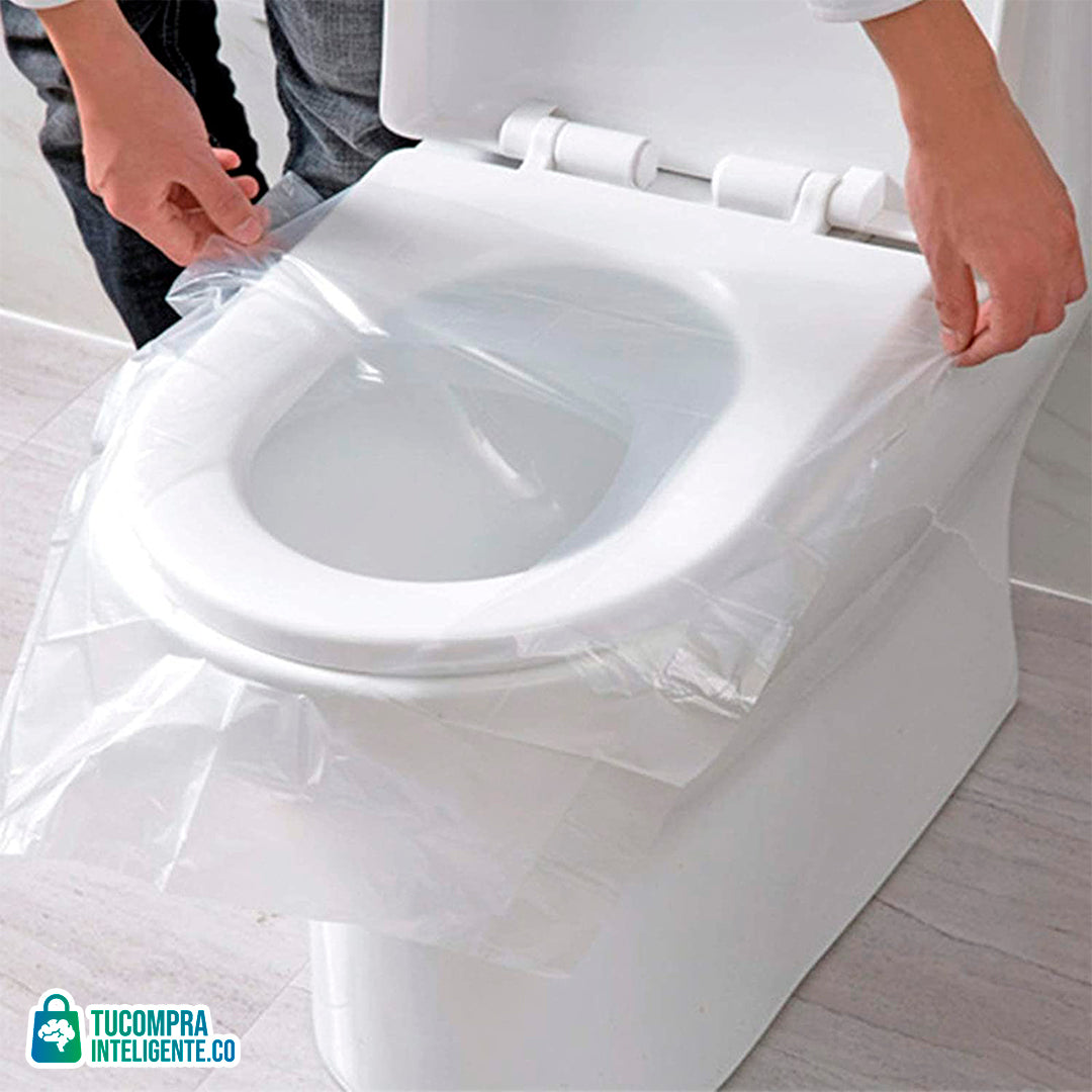 Protectores Desechables Para Baño/ Práctico y seguro.