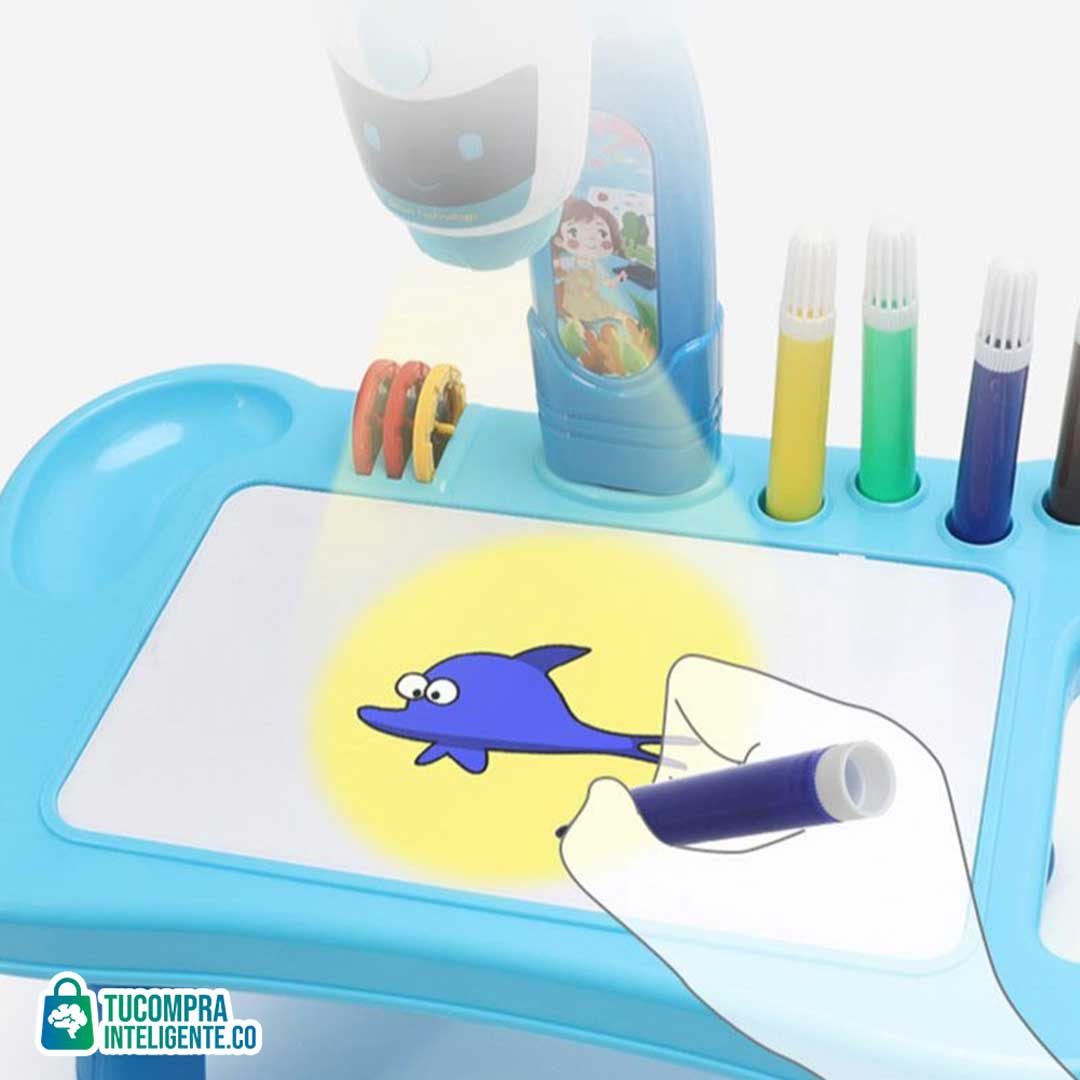 PROYECTOR DE DIBUJOS - ESTIMULA SU CREATIVIDAD