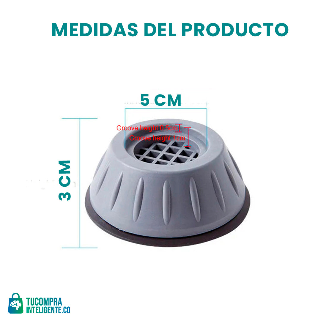 Soportes Anti-Vibraciones / Estabilidad sin ruidos