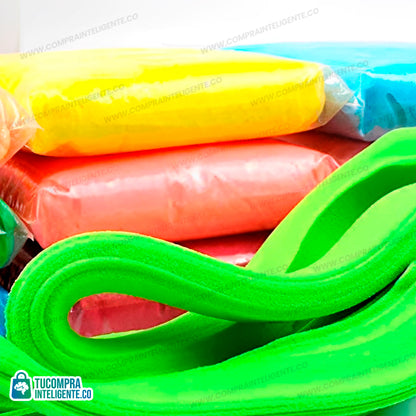 Plastilina Moldeable Para Niños / Crean y Aprenden