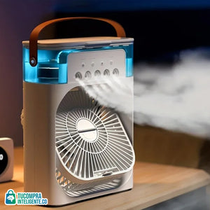 Ventilador de Aire frío Portátil / Funcional como un mini aire.