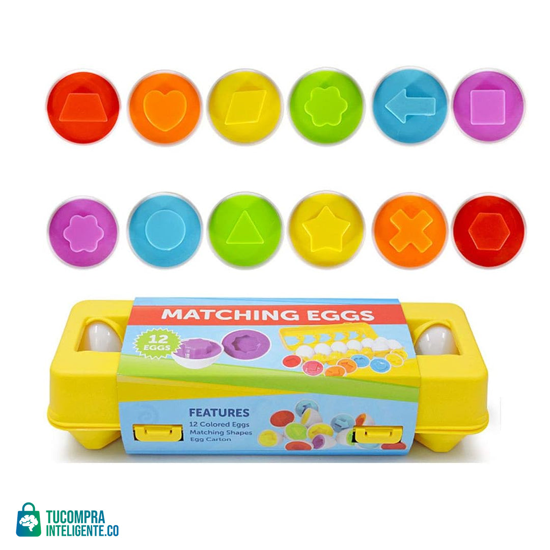 Set de Huevos Didácticos / Aprendizaje y diversión