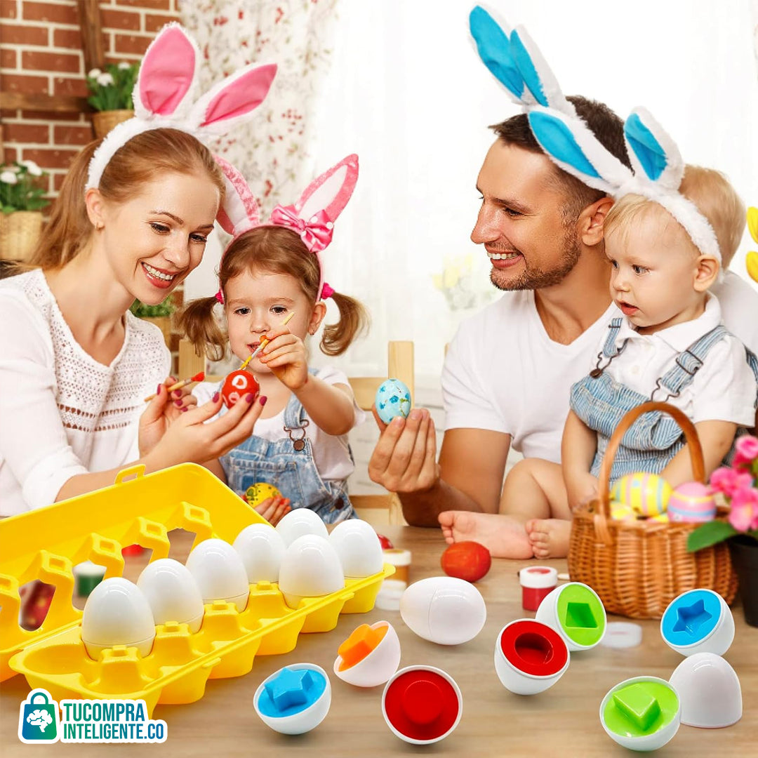 Set de Huevos Didácticos / Aprendizaje y diversión