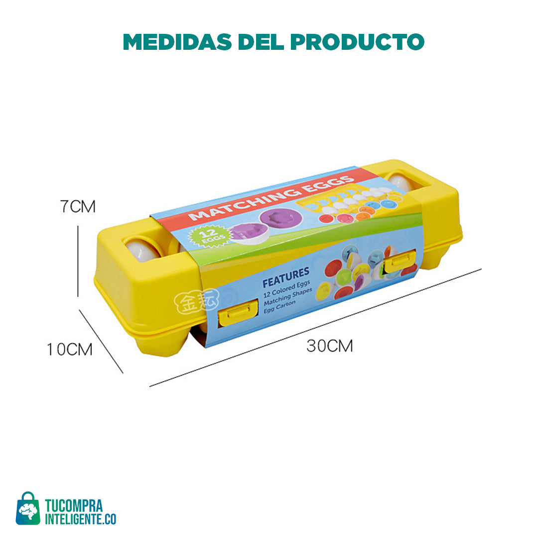 Set de Huevos Didácticos / Aprendizaje y diversión