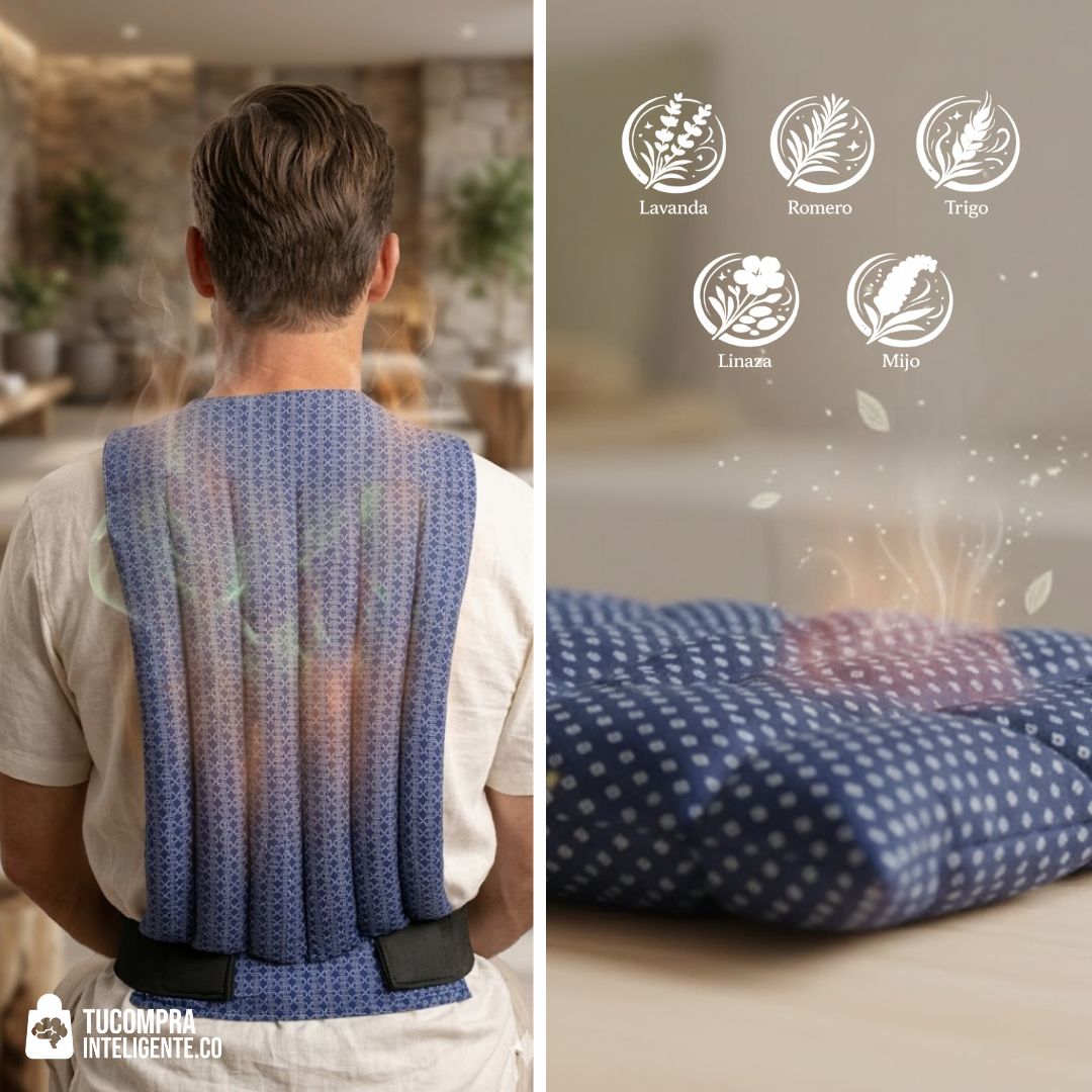 Wrap - Terapia de calor con semillas naturales