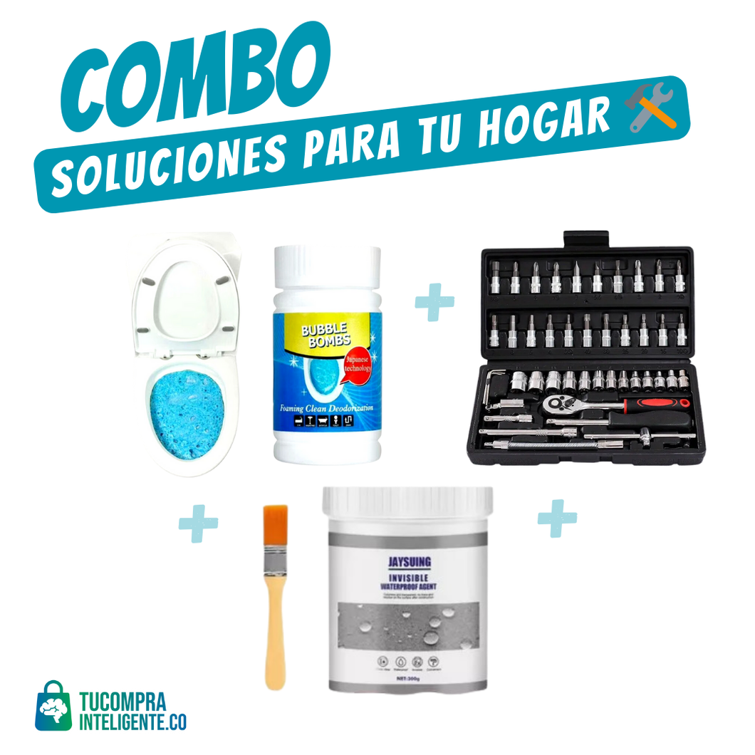 COMBO SOLUCIONES PARA TU HOGAR / Herramientas vérsatiles para tus arreglos