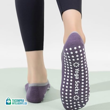 Cargar imagen en el visor de la galería, Medias Para Yoga y Pilates Antideslizantes PACK x 4
