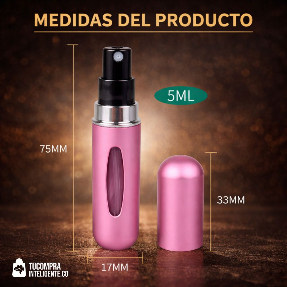 Mini Perfumeros Recargables / tu esencia en todas partes