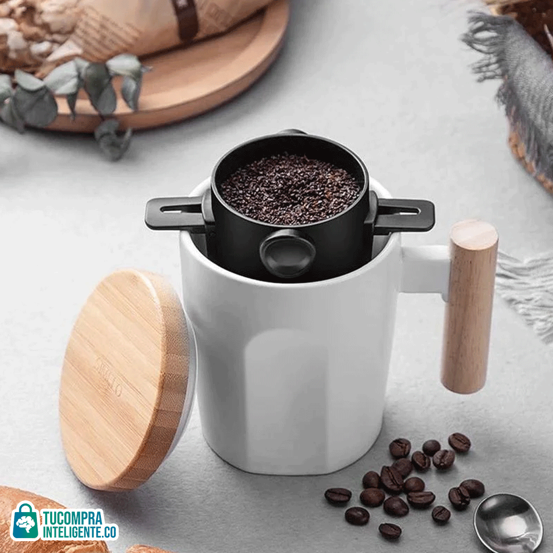 Filtro de Café Portable / Disfruta de un café en cualquier lugar