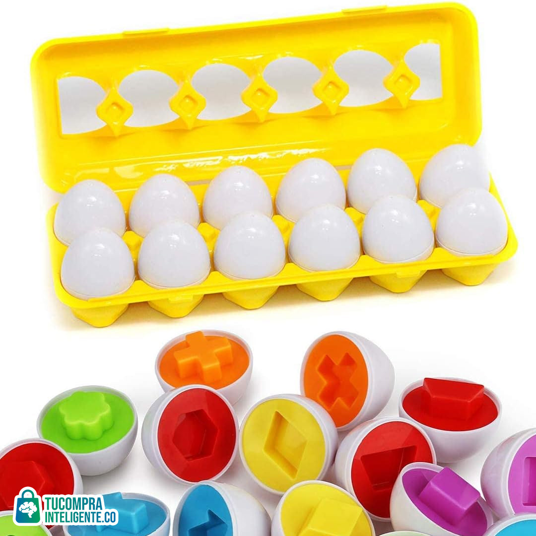 Set de Huevos Didácticos / Aprendizaje y diversión