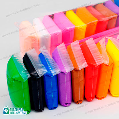 Plastilina Moldeable Para Niños / Crean y Aprenden