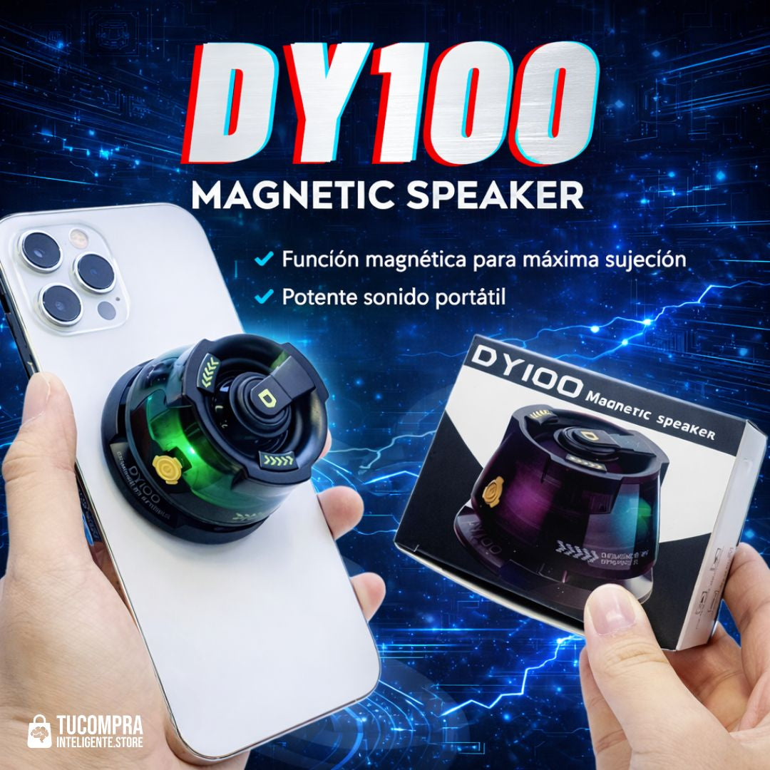 🔥 DY100 MINI PARLANTE MAGNÉTICO / se pega donde quieras