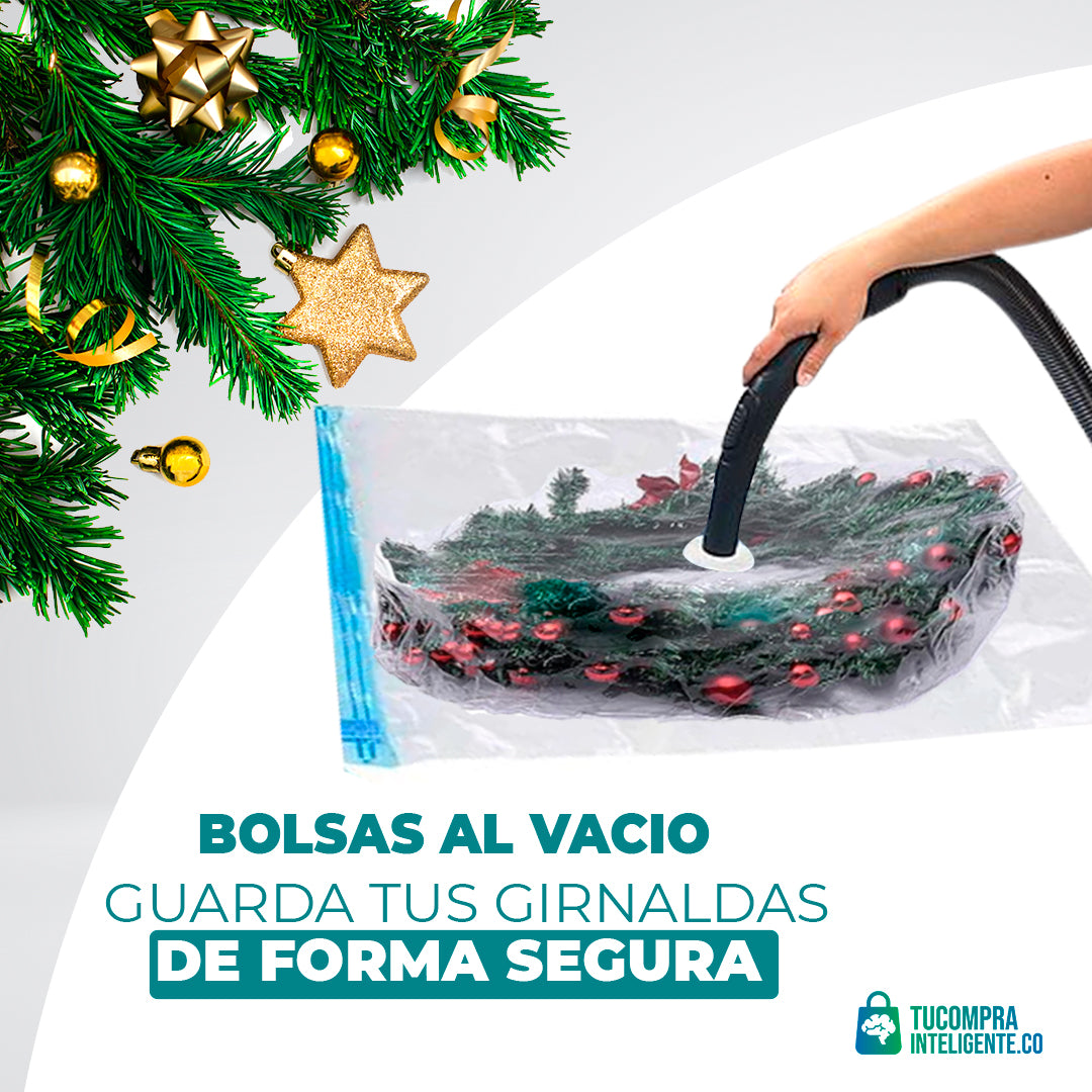 BOLSAS ALMACENADO AL VACIO X2 - X4 - X6 / AHORRA ESPACIO