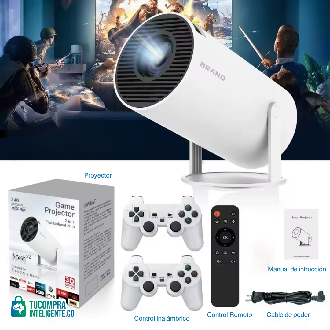 Proyector Portátil Multifuncional / Llévalo a todas partes