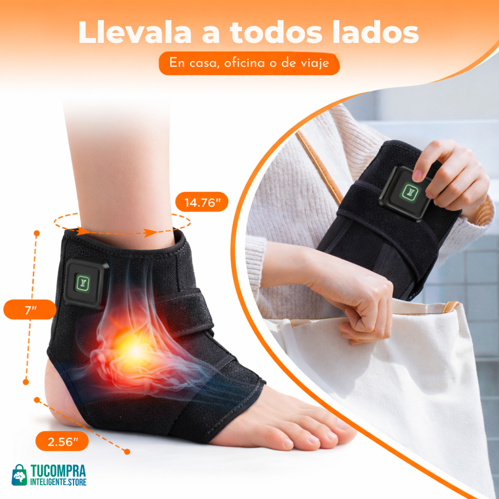 Tobillera Térmica Eléctrica / Calor terapéutico que recupera