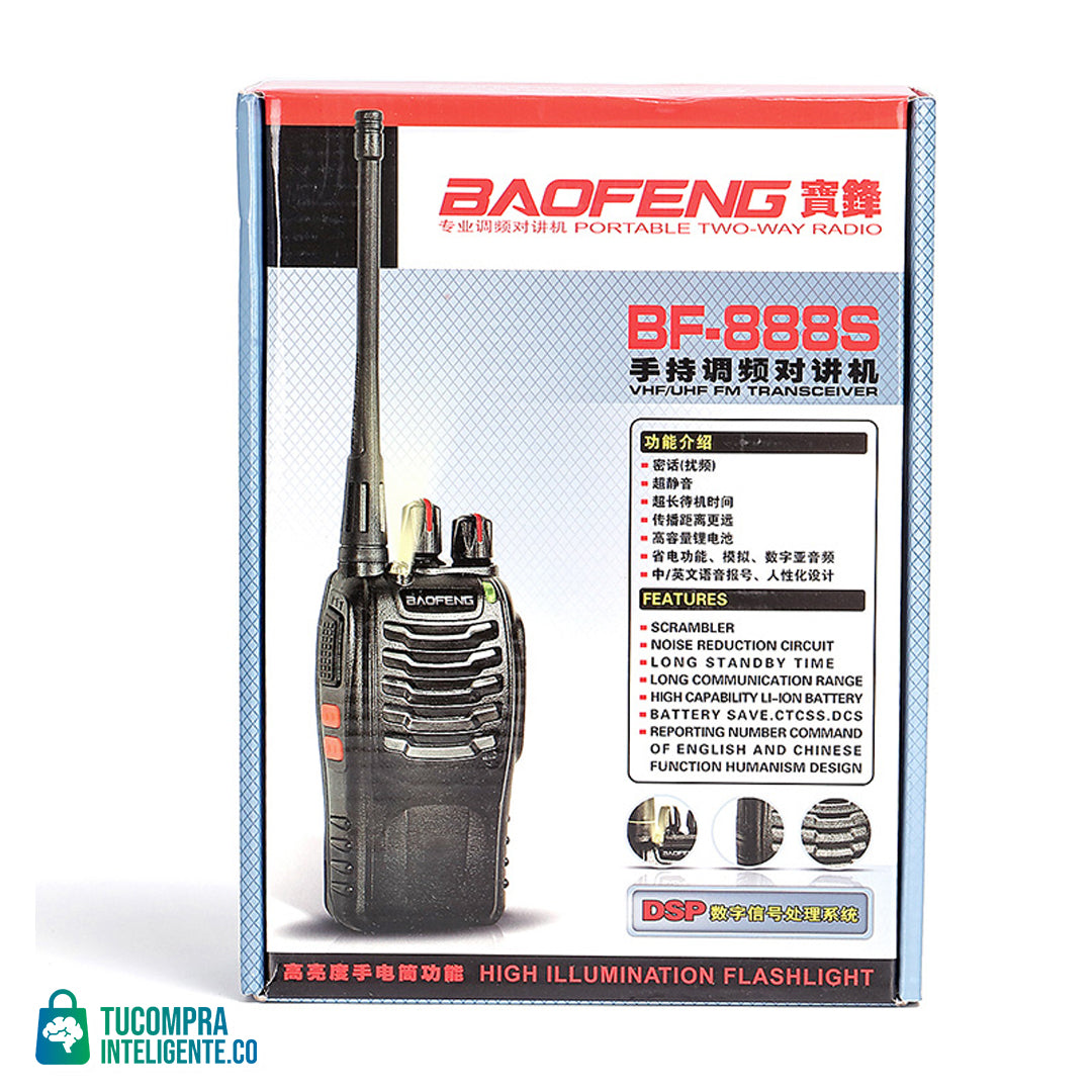 Pareja de Walkie-Talkie  / Baofeng 888s