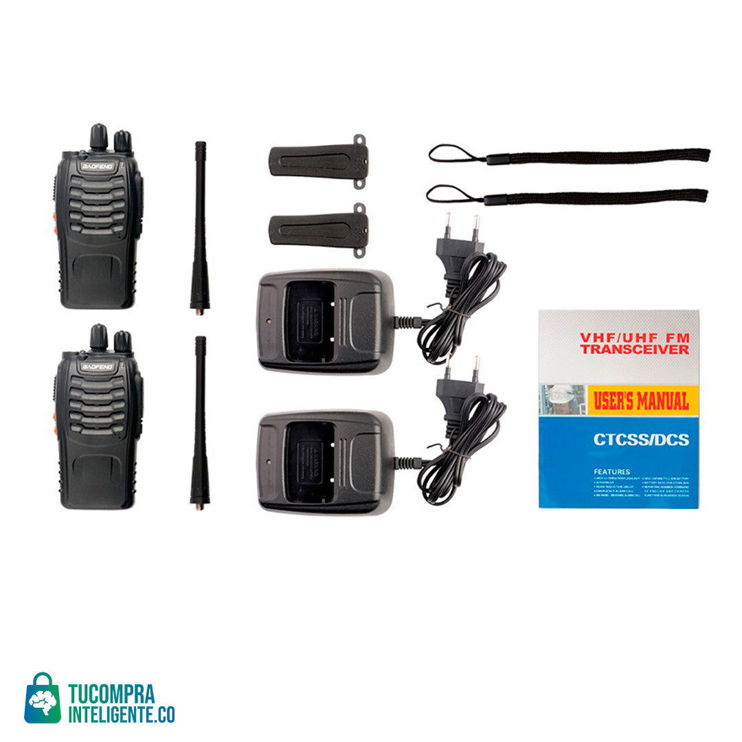 Pareja de Walkie-Talkie  / Baofeng 888s