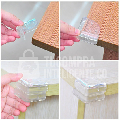 Protectores de Esquina en Silicona | Seguridad en el Hogar.