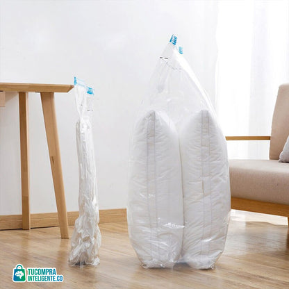BOLSAS ALMACENADO AL VACIO X2 - X4 - X6 / AHORRA ESPACIO